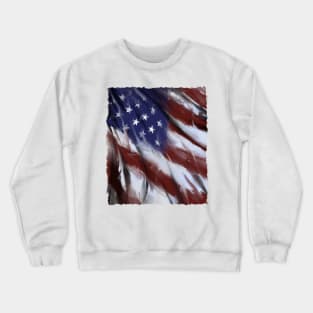 American Flag Crewneck Sweatshirt